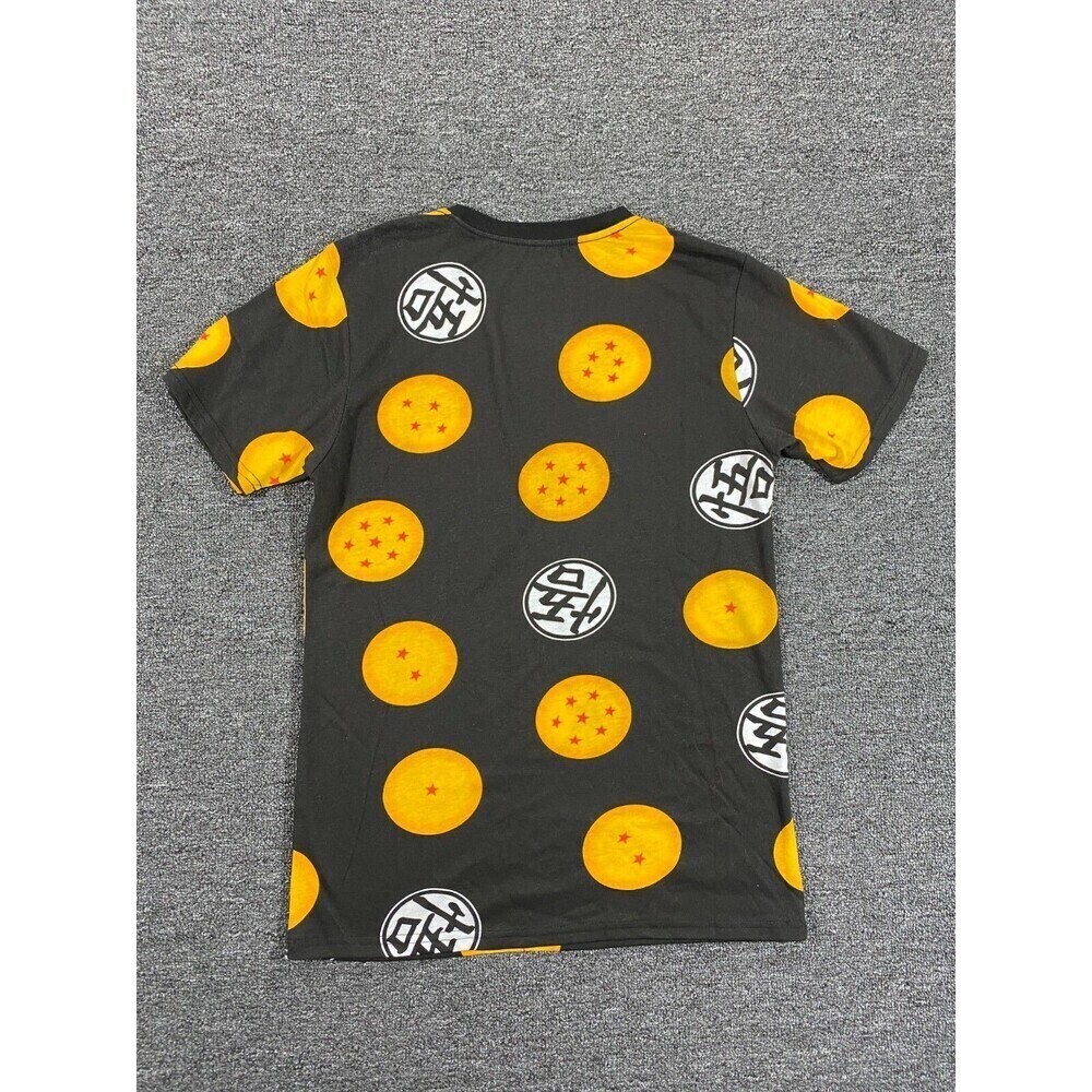Dragon Ball Z Bird Studio Black Allover Print T-Shirt Lightweight Men's Size S - Picture 2 of 12